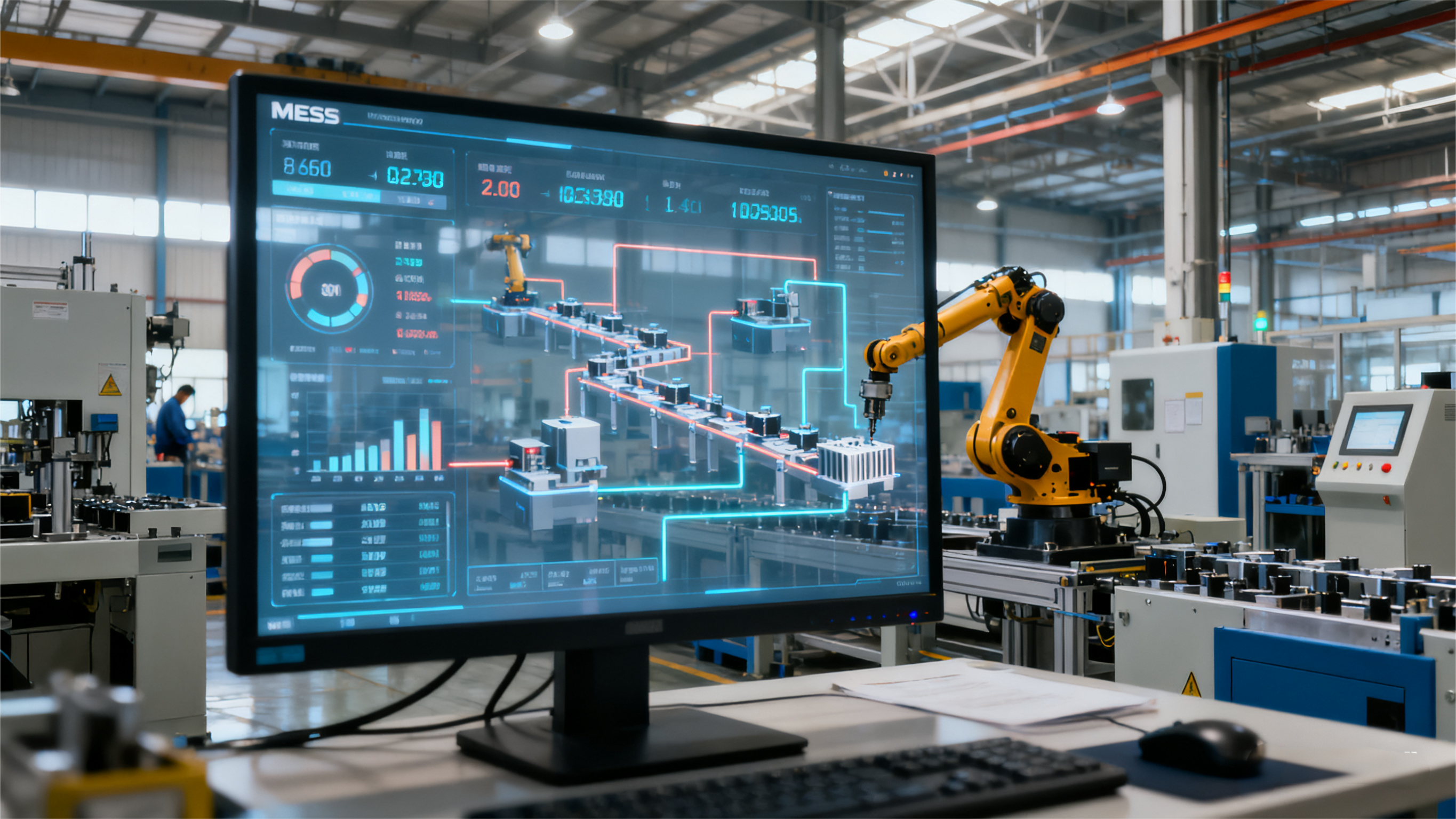 透明化、实时化、智能化:MES车间管理如何重塑现代生产现场 - 第1张 - MES数字网 透明化、实时化、智能化:MES车间管理如何重塑现代生产现场 - 第1张