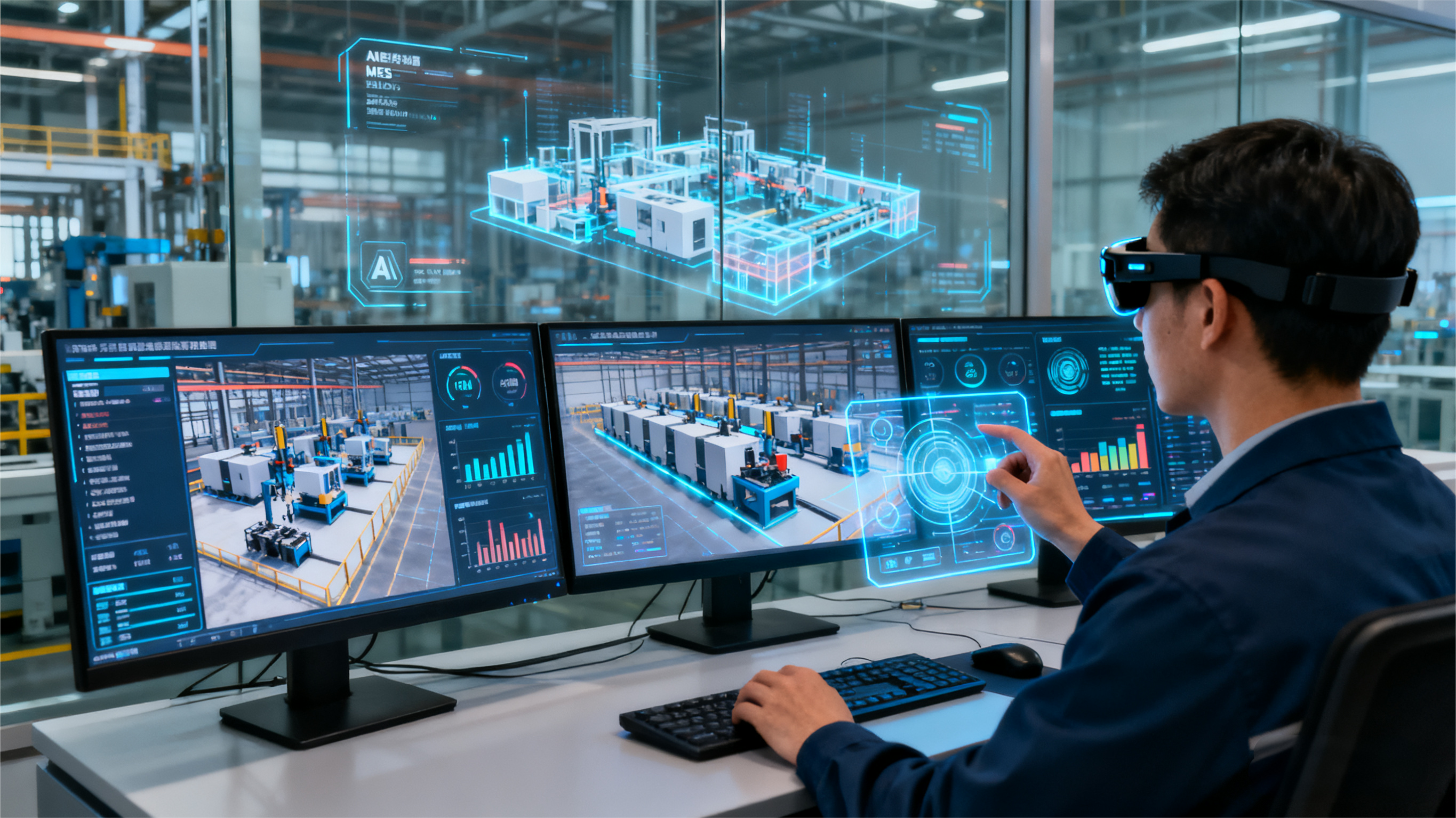 智能工厂的未来图景:MES、数字孪生与AI的深度融合 - 第2张 - MES数字网 智能工厂的未来图景:MES、数字孪生与AI的深度融合 - 第2张
