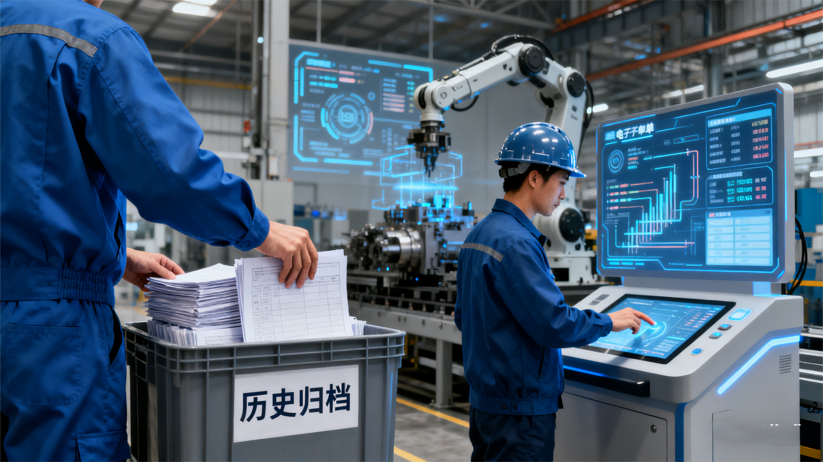 从纸质单据到数字流:MES带来的工作方式变革 - 第1张 - MES数字网 从纸质单据到数字流:MES带来的工作方式变革 - 第1张